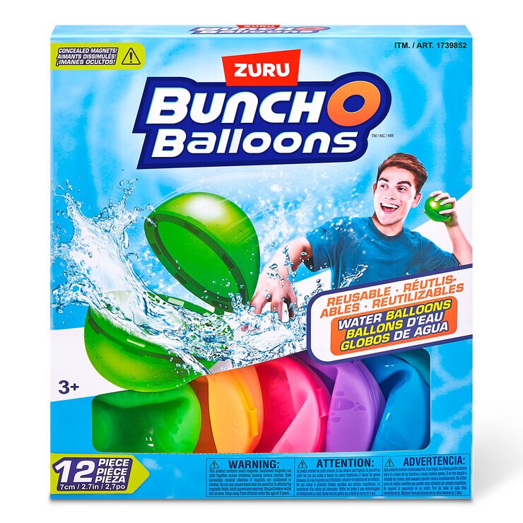 Bunch O Balloons Globos de Agua Reutilizables 12 pk  — Imagen 1 de 4