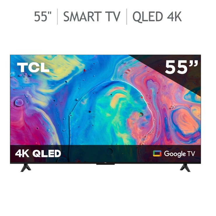TCL Pantalla 55" QLED 4K UHD Google TV — Imagen 1 de 4