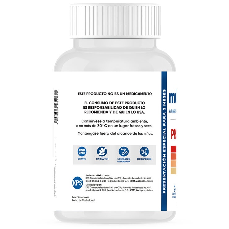 Multiblue Probiotic Fit Frasco con  60 cápsulas — Imagen 2 de 3