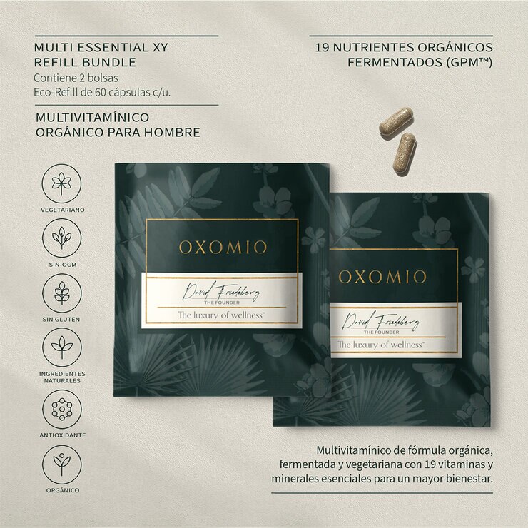 Oxomio Multi essential XY 2 Bolsas de 60 Cápsulas c/u — Imagen 3 de 4