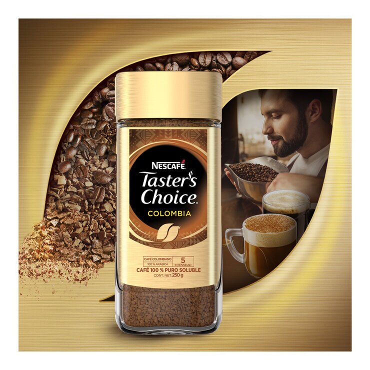 Taster´s Choice Café Soluble Colombiano 250 g — Imagen 4 de 4