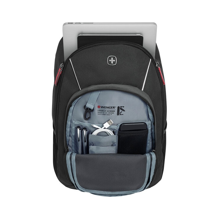 Wenger, Backpack Modelo Mars Color Negro — Imagen 2 de 4