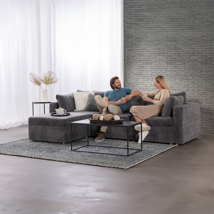 Transformer Table Couch  con Ottomano — Imagen 3 de 4