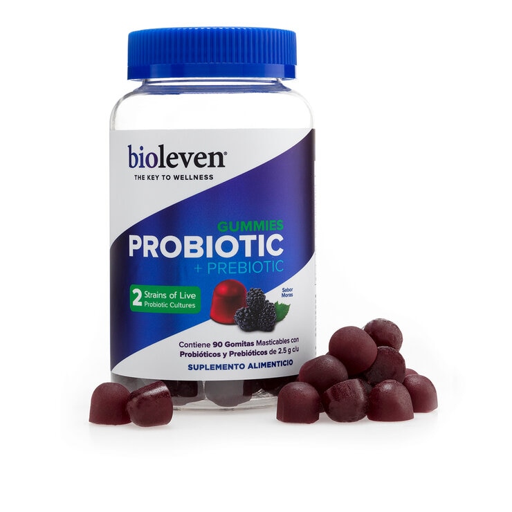 Bioleven Probiotic + Prebiotic 90 Gummies — Imagen 2 de 4