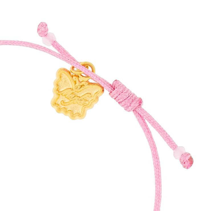 Juego de Collar  y Pulsera de Hilo con Perla de Río, Figura de Unicornio, para Niña — Imagen 2 de 4