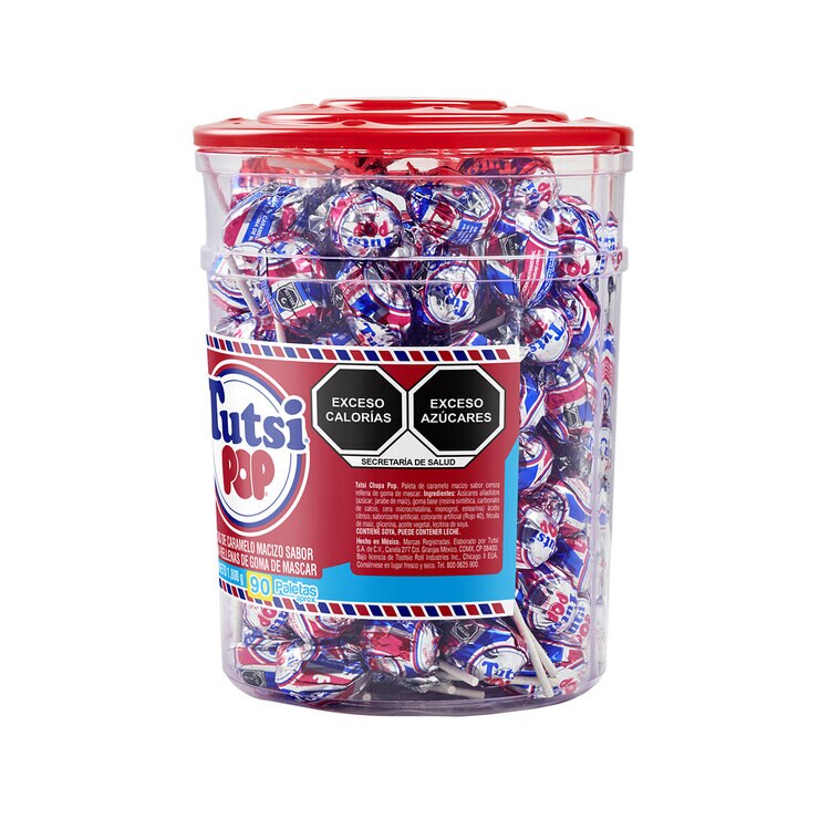 Tutsi Pop Paletas de Caramelo 90 pzas — Imagen 2 de 4