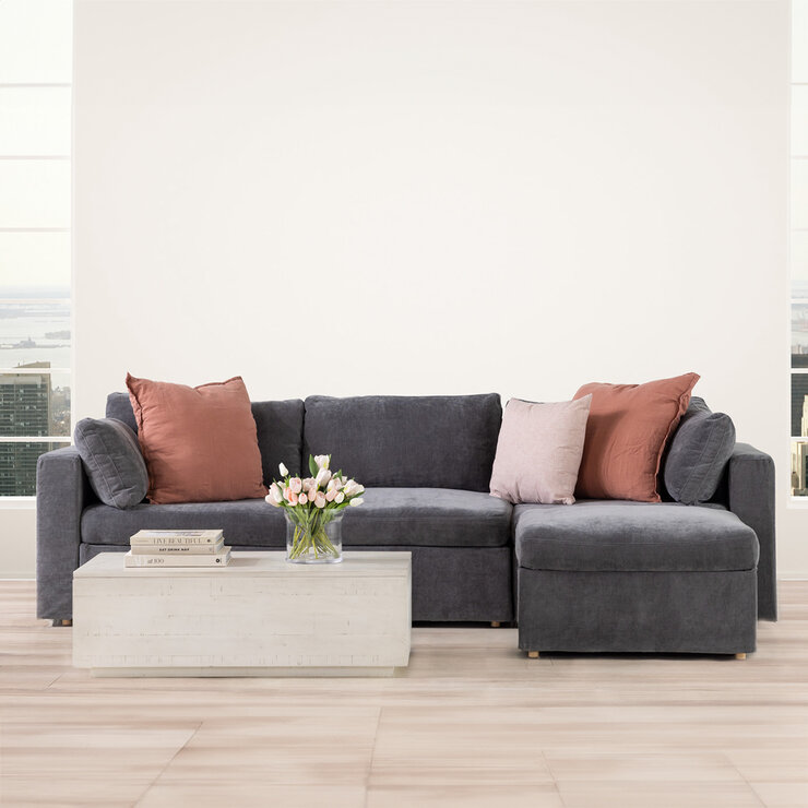 Transformer Table Couch  con Ottomano — Imagen 4 de 4