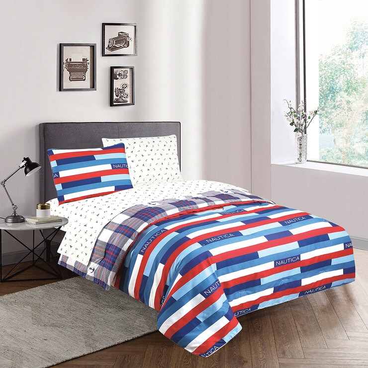 Nautica Kids Juego de Cama Tamaño Individual 5 piezas — Imagen 2 de 3