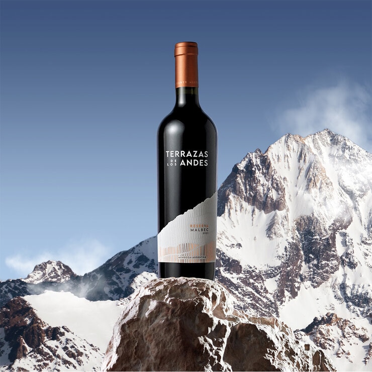 Vino Tinto Terrazas de los Andes Reserva Malbec 750ml — Imagen 3 de 3