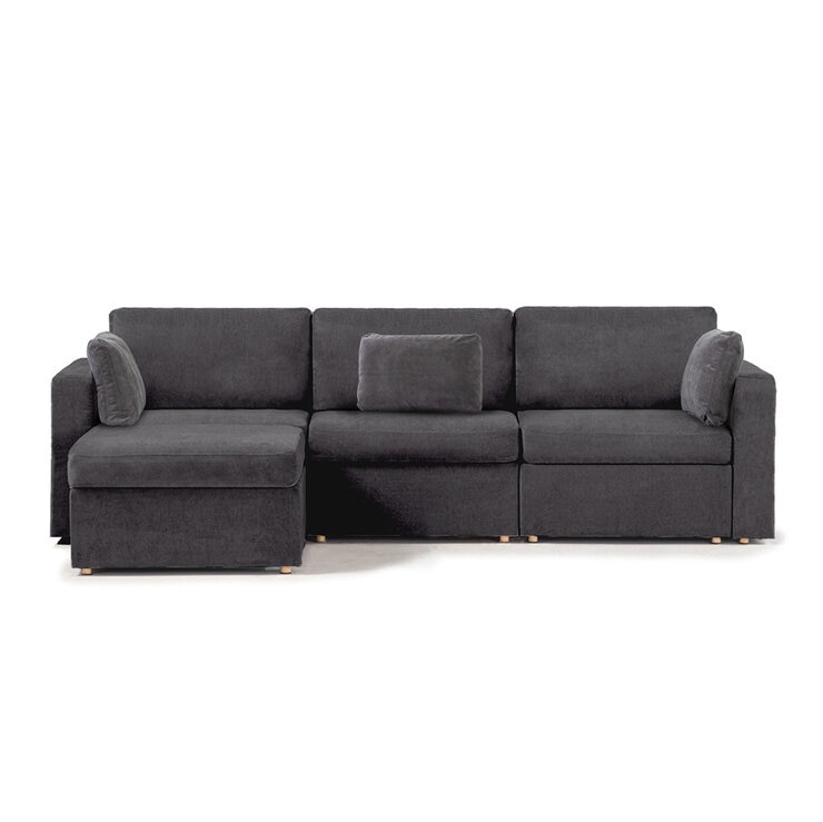 Transformer Table Couch  con Ottomano — Imagen 1 de 4