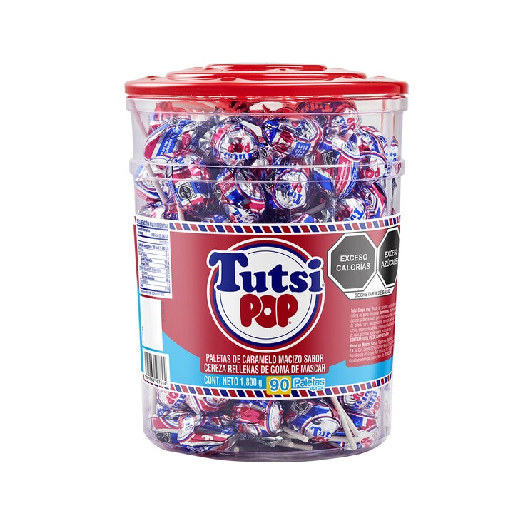 Tutsi Pop Paletas de Caramelo 90 pzas — Imagen 1 de 4