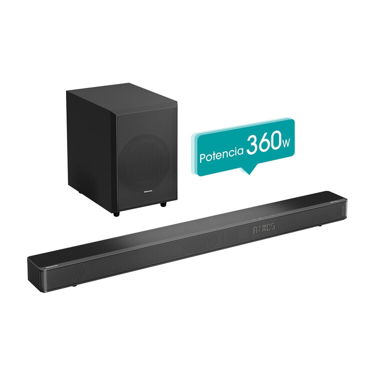 Hisense Barra de Sonido 3.1.2 Canales 360W — Imagen 2 de 4