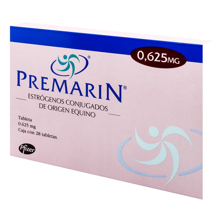 Premarin 0.625 mg. Oral 28 Grageas — Imagen 2 de 3