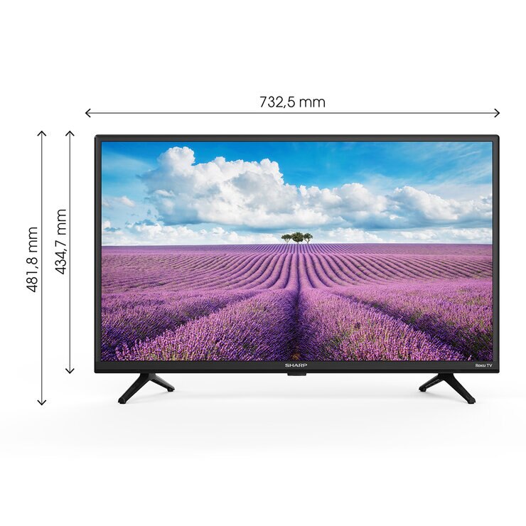 Sharp Pantalla 32" HD Smart TV — Imagen 2 de 3