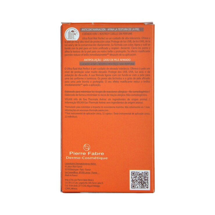 Avene Ultra Fluid Mat Perfect Protector Solar con Color FPS50+ 50 ml — Imagen 3 de 3