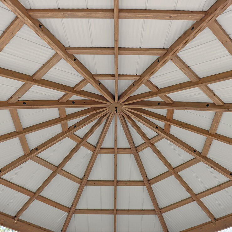 Yardistry, Gazebo octagonal de 4.27m — Imagen 4 de 4