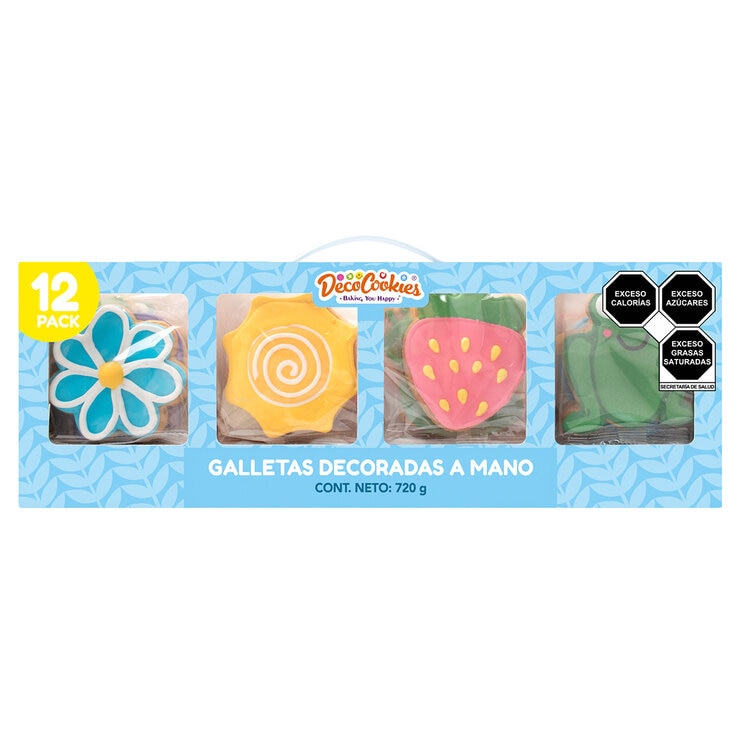 Decocookies Galletas Decoradas 12 pzas — Imagen 1 de 4