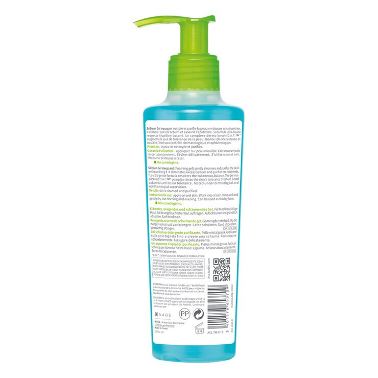 Sébium Gel Moussant Gel Limpiador 200 ml — Imagen 3 de 3