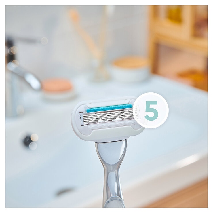 Gillette Venus Deluxe Smooth Sensitive Rastrillo para Afeitar Desechable 11 pzas — Imagen 3 de 4