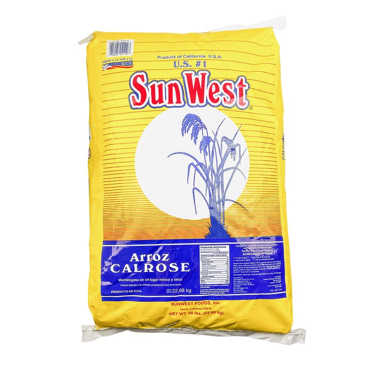 Sun West Arroz Tipo Calrose 22.68 kg — Imagen 1 de 3