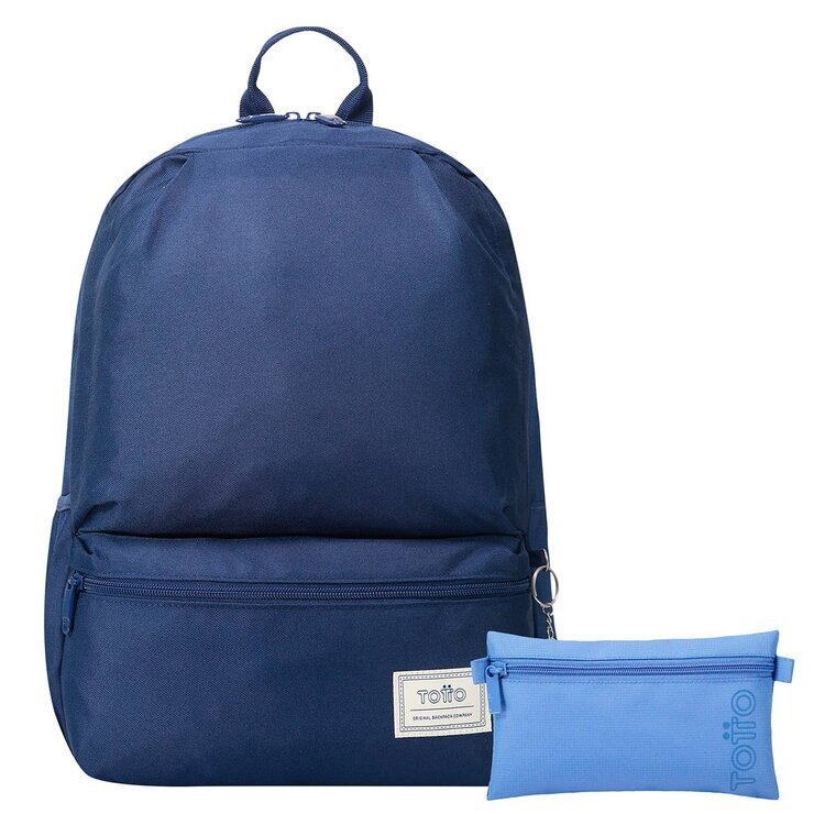 Mochila Dinamicon con Lapicera Galvitto Azul Totto — Imagen 1 de 3