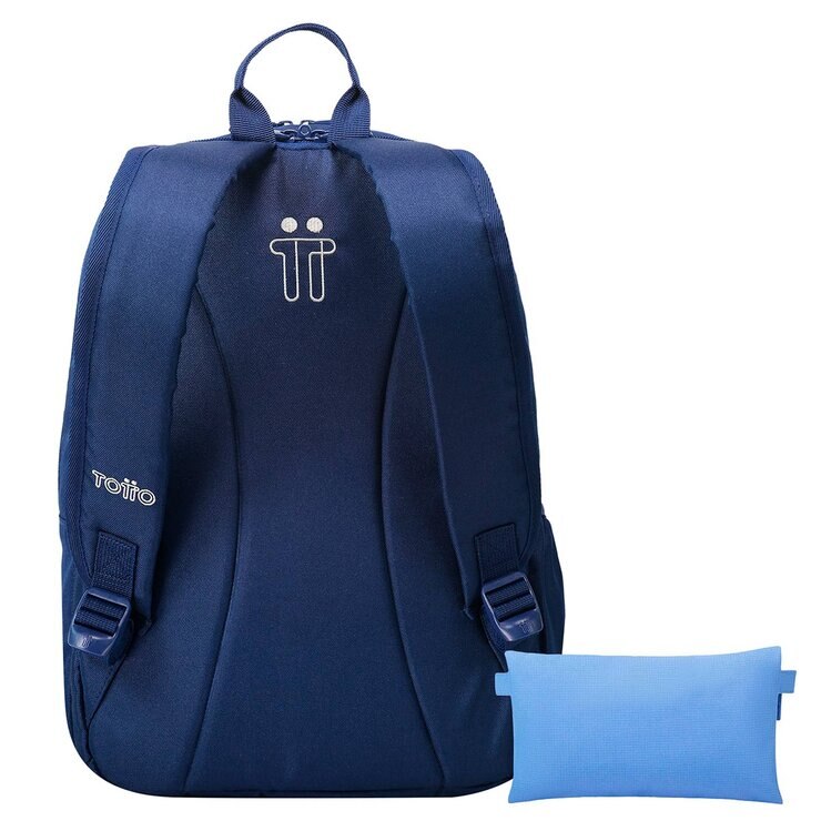 Mochila Dinamicon con Lapicera Galvitto Azul Totto — Imagen 3 de 3