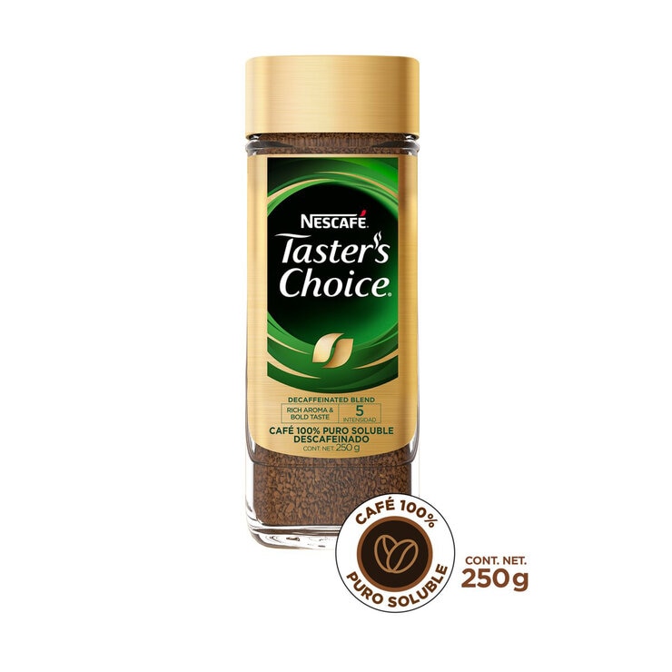 Taster's Choice Café Soluble Descafeinado 250 g — Imagen 4 de 4