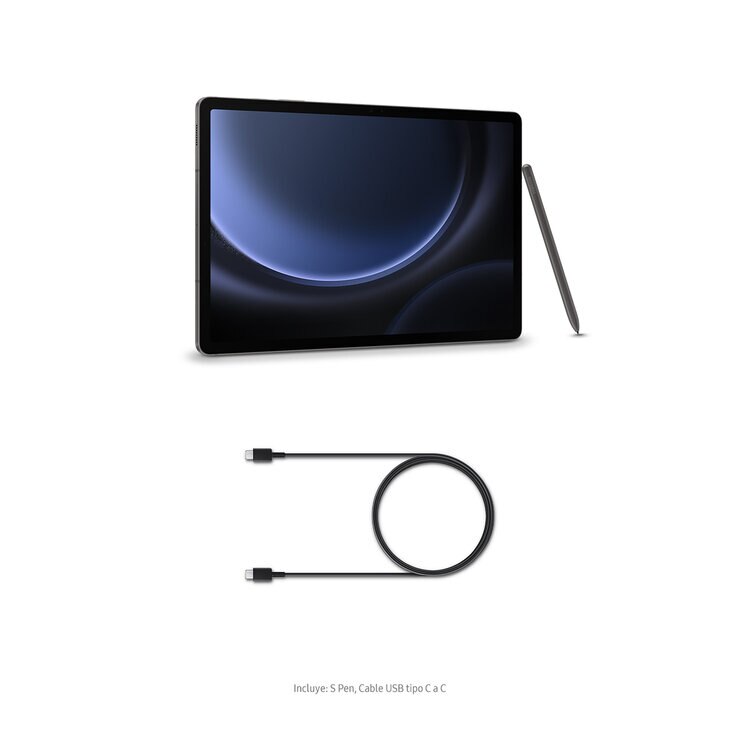 Samsung Galaxy Tab S9FE+ 128GB Gris — Imagen 4 de 4