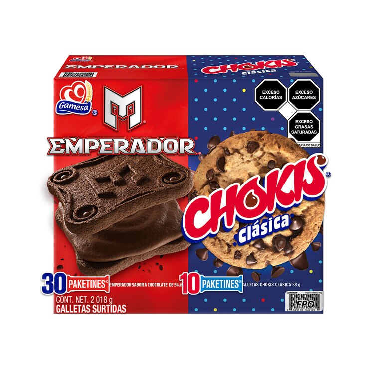 Emperador y Chokis Paquete de Galletad 2.1 kg — Imagen 1 de 4