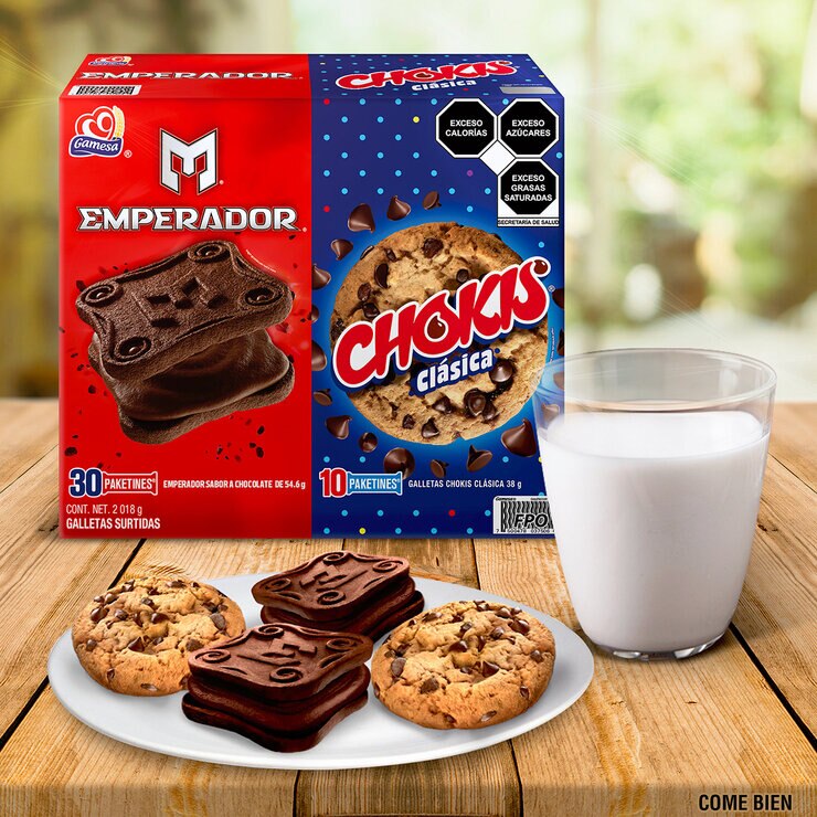 Emperador y Chokis Paquete de Galletad 2.1 kg — Imagen 4 de 4