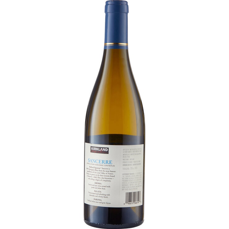 Vino Blanco Kirkland Signature Sancerre 750ml — Imagen 2 de 2