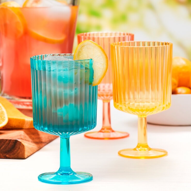 Juego de 8 Vasos de Acrílico Apilables — Imagen 3 de 3