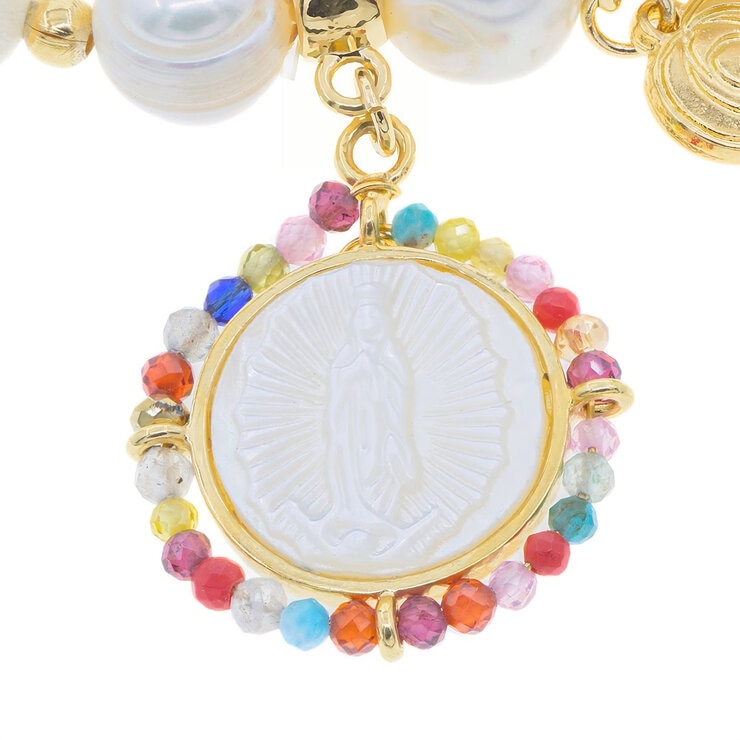 Mayfer, Pulsera con Dije Virgen, para Dama — Imagen 2 de 3