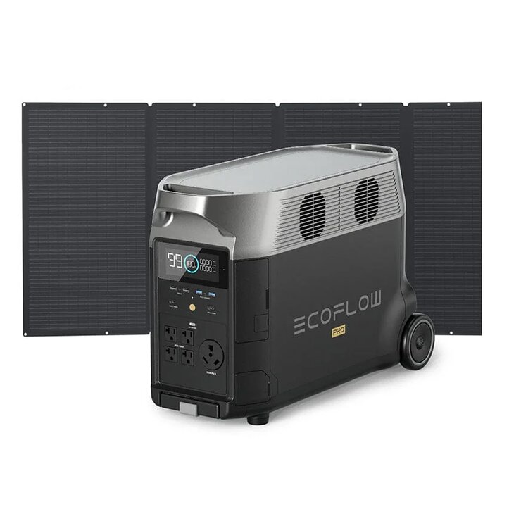 EcoFlow, Delta Pro + Panel Solar de 400 Watts — Imagen 1 de 4
