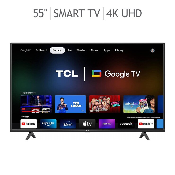 TCL Pantalla 55" UHD 4K Smart TV — Imagen 1 de 4