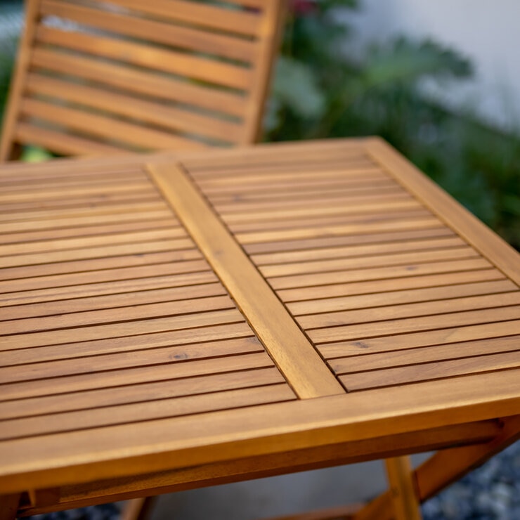 Hanie Design, Marlo Juego Tipo Bistro Plegable de 3 Piezas — Imagen 4 de 4