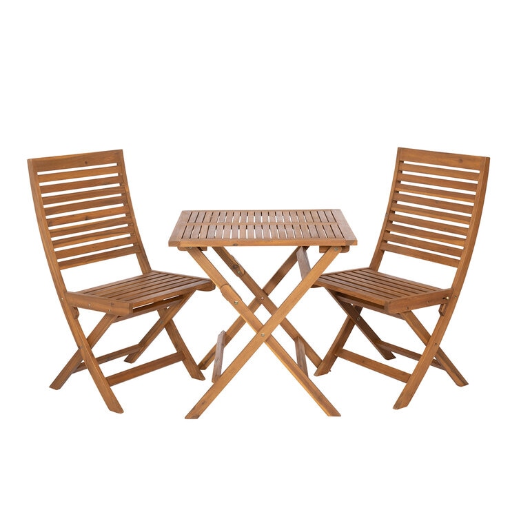 Hanie Design, Marlo Juego Tipo Bistro Plegable de 3 Piezas — Imagen 1 de 4