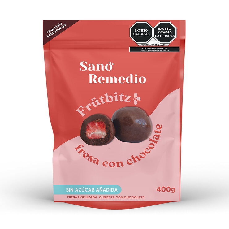 Frütbitz Fresa con chocolate 400 g — Imagen 1 de 3