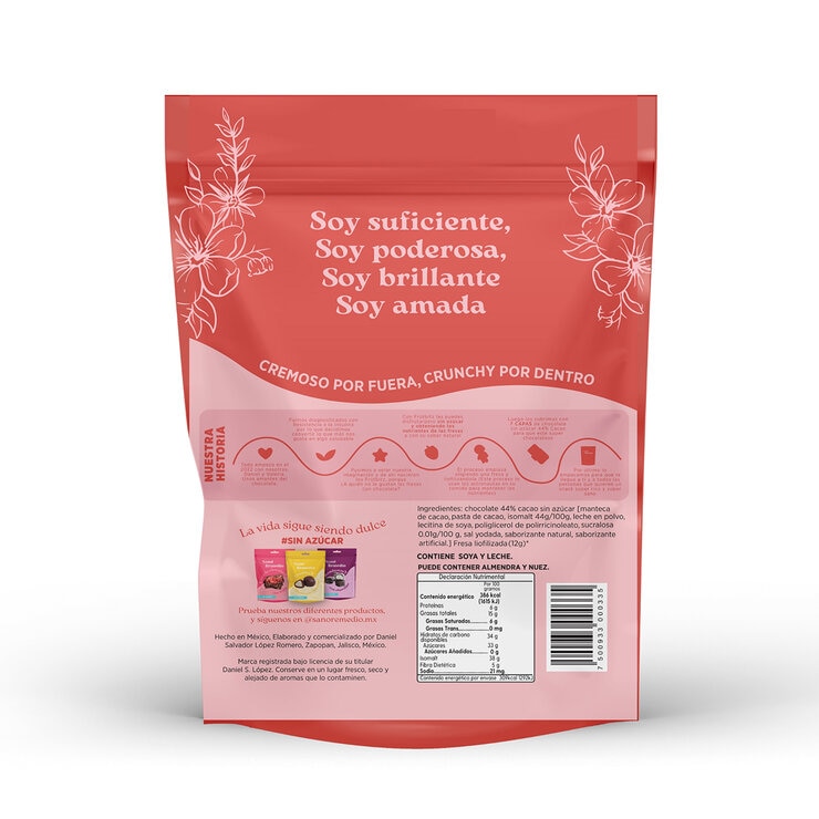 Frütbitz Fresa con chocolate 400 g — Imagen 3 de 3