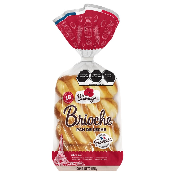 La Boulangere Pan de Leche Brioche 525 gr — Imagen 1 de 4