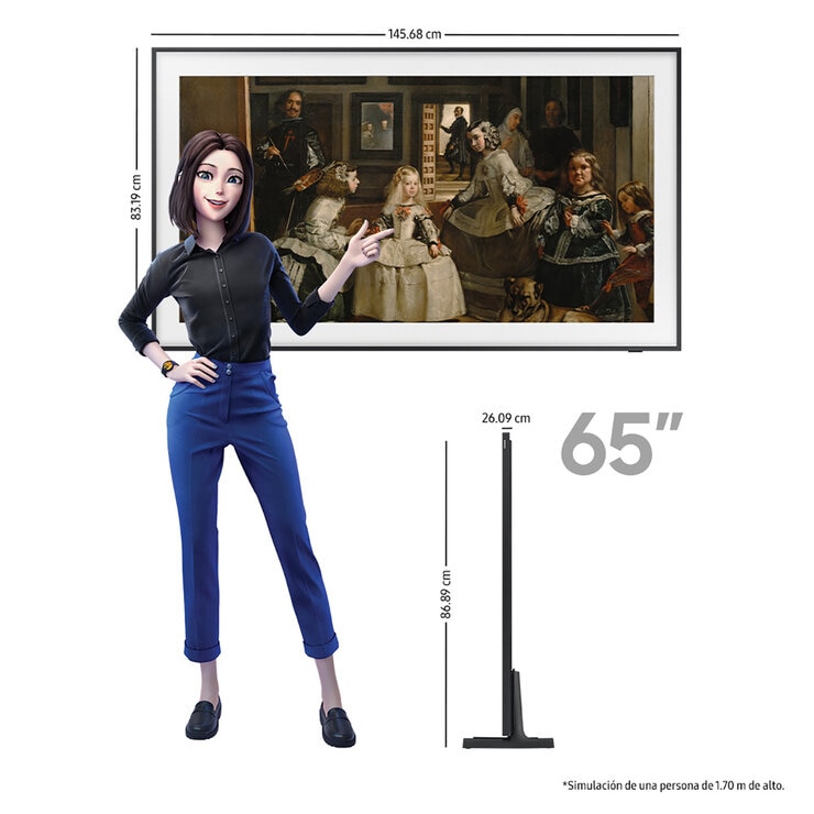 Samsung Pantalla 65" QLED The Frame 4K Smart TV — Imagen 2 de 4