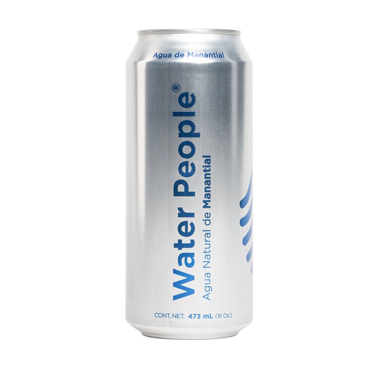 Water People Agua de Manantial en Lata 12 pzs de 473 ml — Imagen 4 de 4