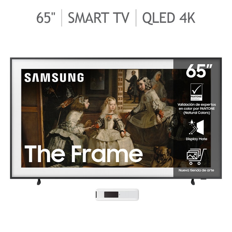 Samsung Pantalla 65" QLED The Frame 4K Smart TV — Imagen 1 de 4