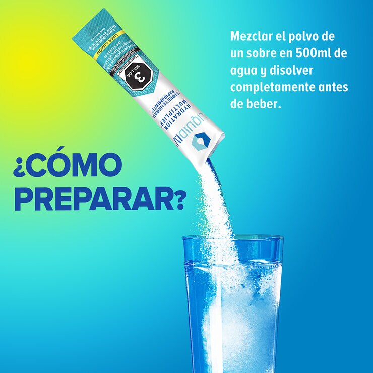 Liquid I.V. Electrolitos en Polvo 30 pzas de 16 gr — Imagen 2 de 4