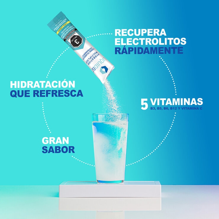 Liquid I.V. Electrolitos en Polvo 30 pzas de 16 gr — Imagen 3 de 4