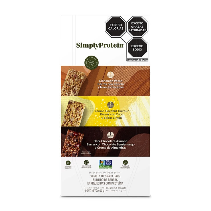 Simply Protein Surtido de Barras con Proteína 600 g — Imagen 1 de 4