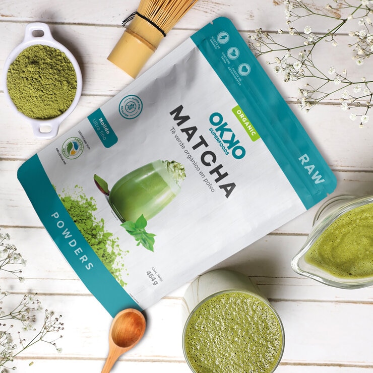 Okko Matcha Té Verde 454 g — Imagen 2 de 4