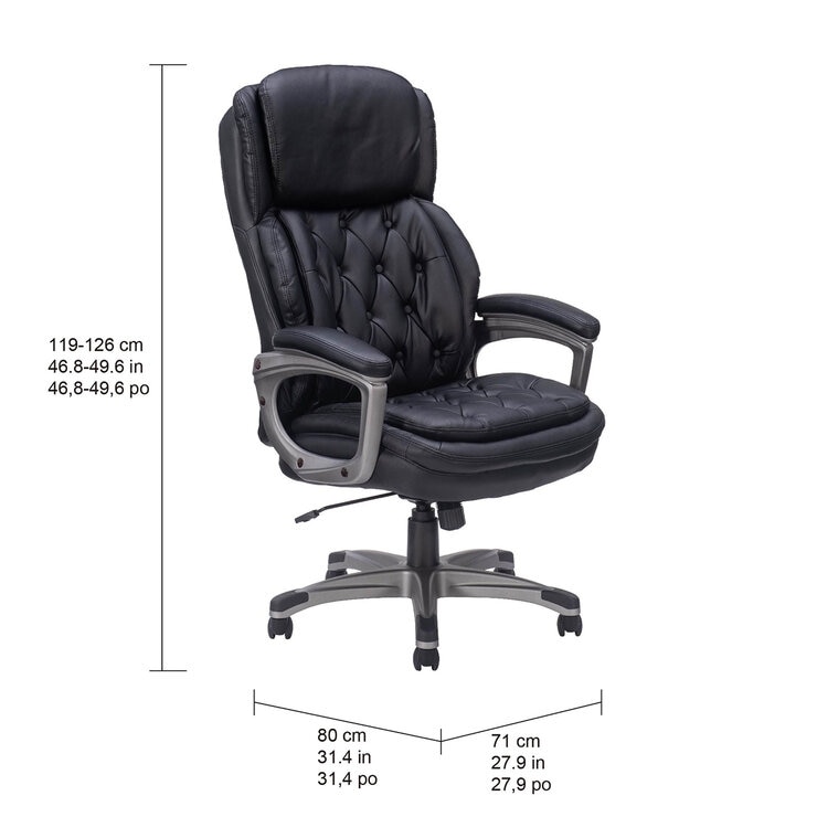 Sunjoy, Silla Para Oficina Con Respaldo Alto — Imagen 3 de 4