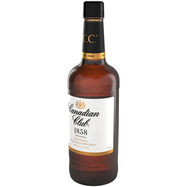 Whisky Canadian Club 750 ml — Imagen 2 de 3