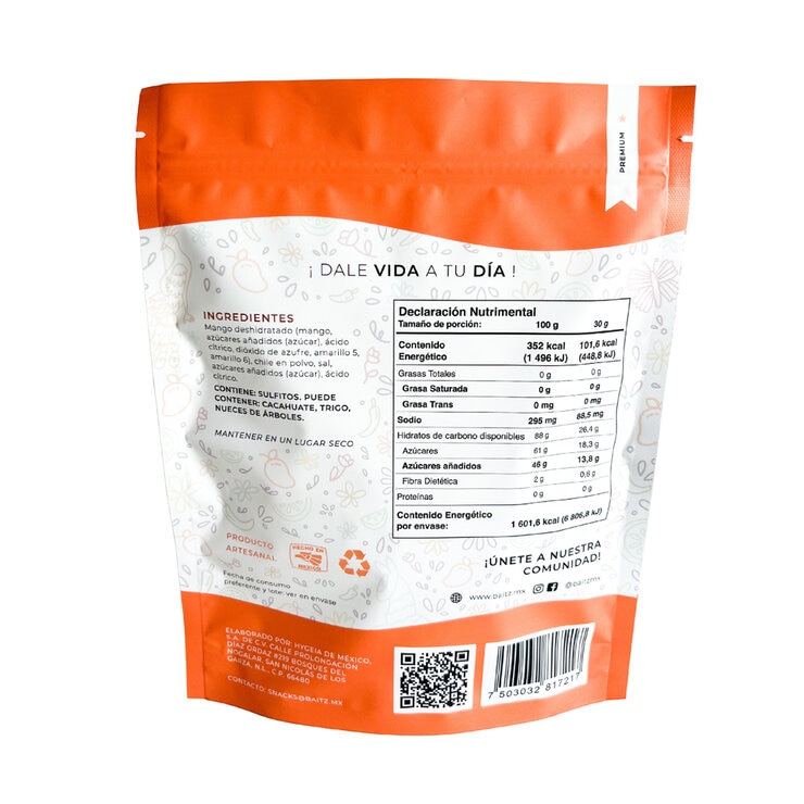 Baitz Mango Enchilado 455 g — Imagen 2 de 2